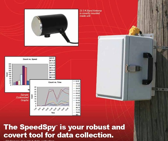 SpeedSpy traffic flow statistics radar